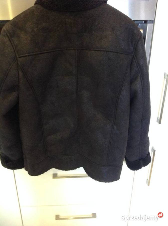 Kożuszek KurtkaCzarna Męska FOREVER 21 S NOWY Nowa Sól