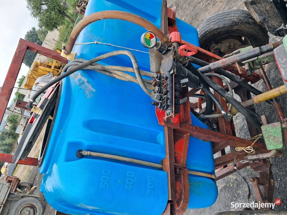 Opryskiwacz zawieszany 600l na osi kołach Gardzienice Drugie sprzedam