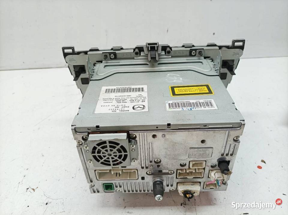 RADIO NAWIGACJA CD GH GS1D66DV0A 14799202 Mazda