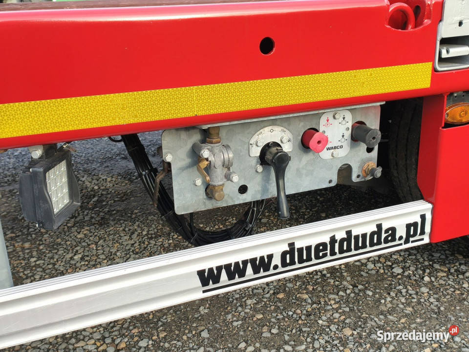 niskopodwoziowa Trailer 3Osie Oś skrętna Oś MAX Trailer Widełki sprzedam