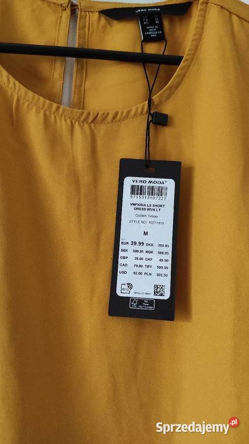 Sukienka Vero Moda Bez wzoru Cieszyn