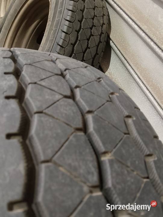 Koła lato 4 felgi opony VW LT 46 bliźniak