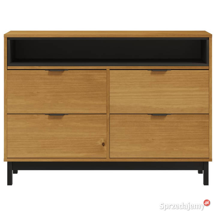 Komoda FLAM 110x40x80 lite drewno sosnowe mazowieckie Warszawa sprzedam