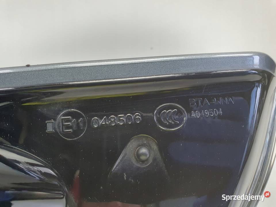 LUSTERKO PRAWE PASAŻERA Volvo S90 V90 II 9 kabli