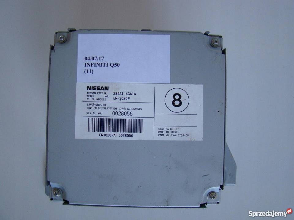 MODUŁ STEROWNIK KAMER 284A14GA1A INFINITI Q50 H osobowe Układ elektryczny Nowy Tomyśl