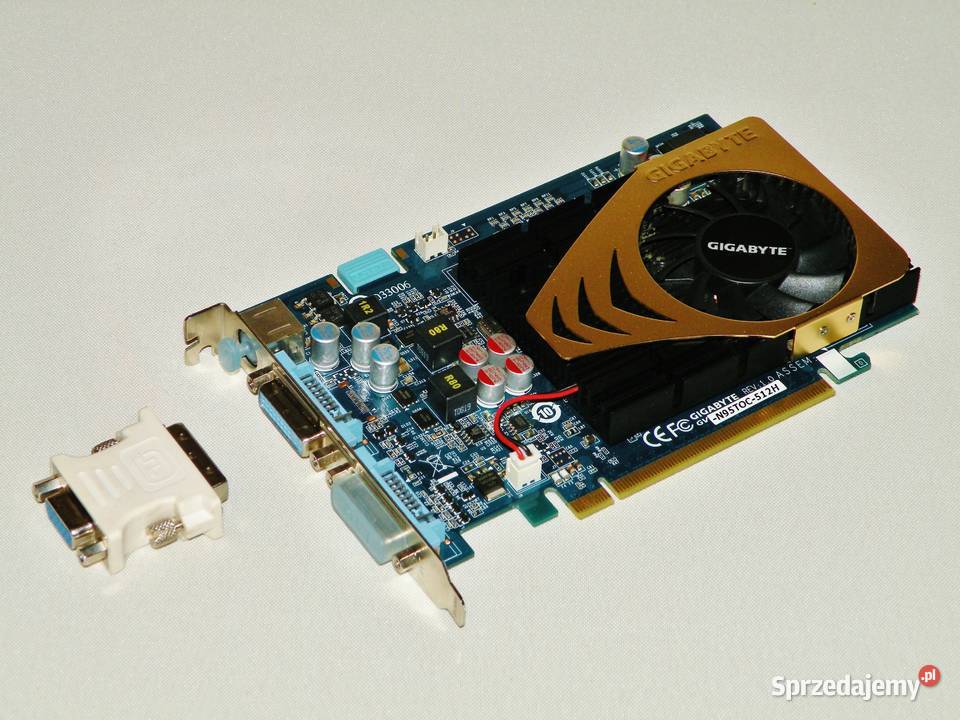 Karta graficzna Gigabyte GVN95TOC512H GF 9500 GT aktywne Bydgoszcz