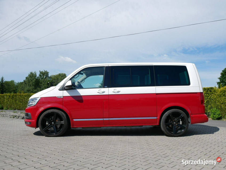 Volkswagen Multivan 20TDI 204 Eu6 Comfort 7 osób elektryczne lusterka Goczałkowice-Zdrój sprzedam