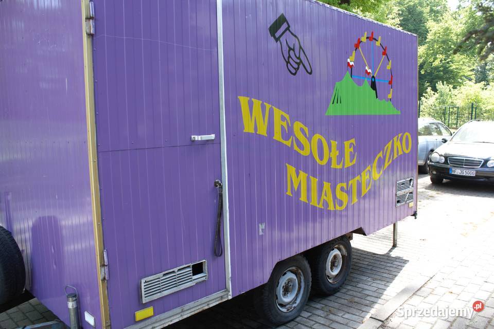 Przyczepa Wesołe Miasteczko Kiosk Gastronomia Kędzierzyn-Koźle