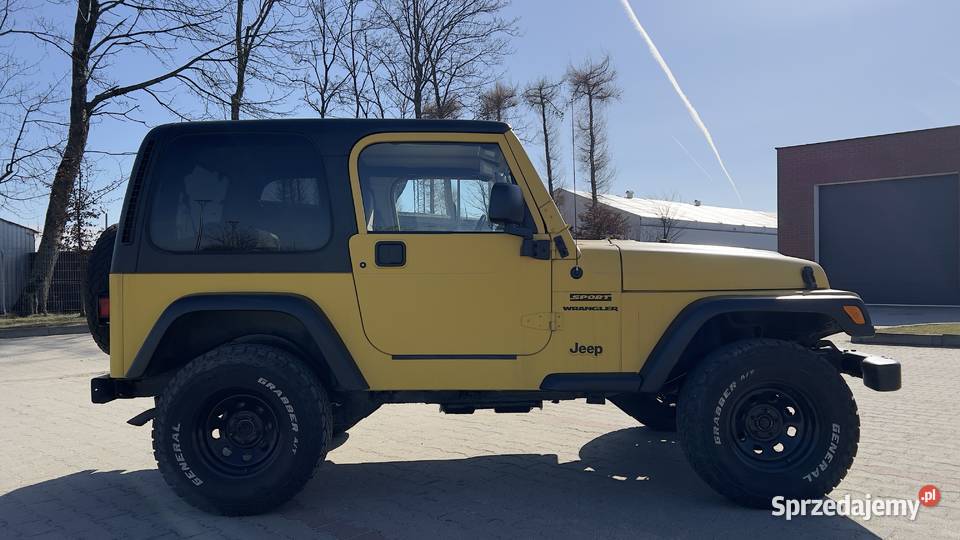 Jeep Wrangler TJ Sport 2001 40 177 sprowadzony