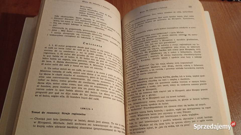 Język hiszpański zaawansowanych Oskar Perlin wyd pomorskie Gdańsk