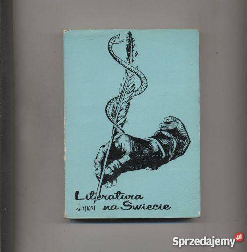 Literatura na świecie 1980 1 105 zachodniopomorskie Szczecin