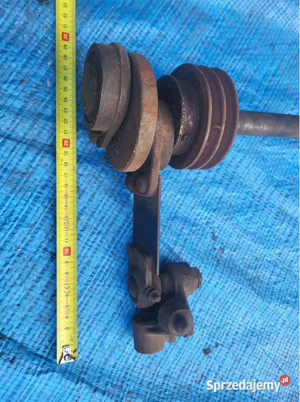 PÓŁOŚ OŚ WAHADŁO WAŁ KORBOWY NAPĘD PRZEKŁADNIA Szprotawa