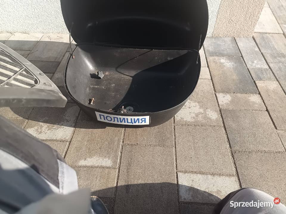 Kufer tylni bagażnik MZ ETZ komplet z podstawą