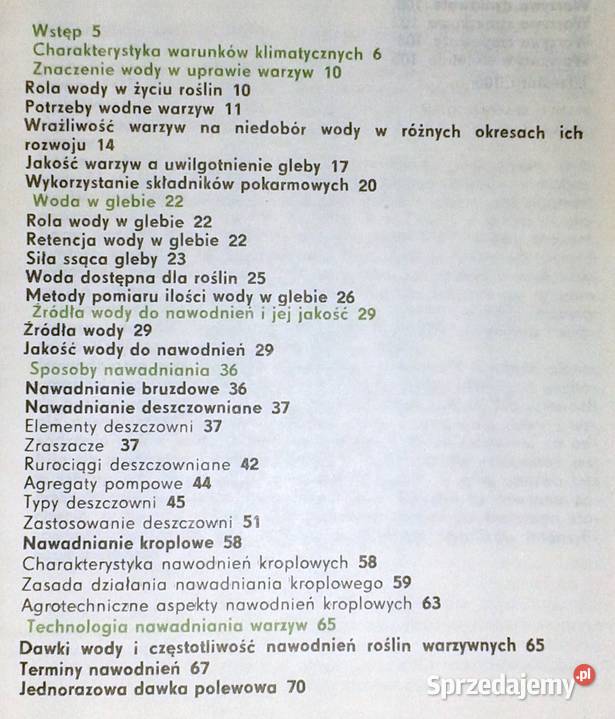 Nawadnianie warzyw Stanisław Kaniszewski Chełm