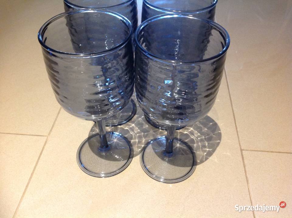 Piękne Duże Kielichy Home do Wody 4 j nowe Wyposażenie wnętrz Nowa Sól