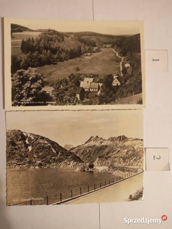 POCZTÓWKI NIEMCY LATA 6070 ZESTAW 4 Szczecinek