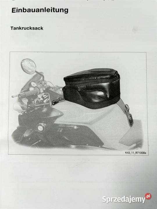 BMW K 1300 R K43 Instrukcja montażu sakwy Łobżenica