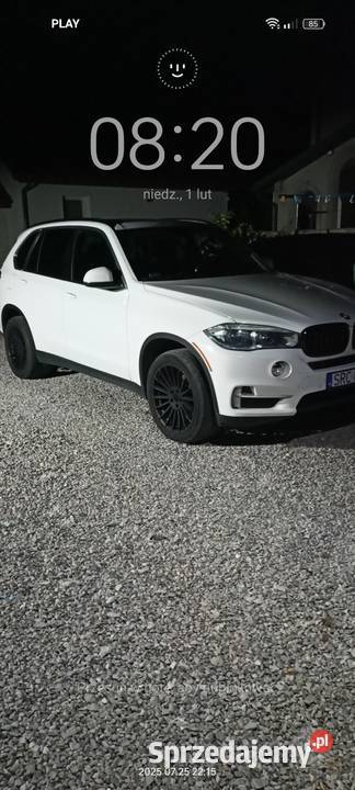 Sprzedane BMW X5 f15 poletkiem zdarzeniu Szydłowiec