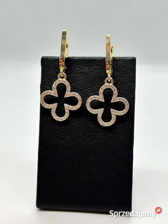 Nowe złote kolczyki pr 585 250g Elbląg sprzedam