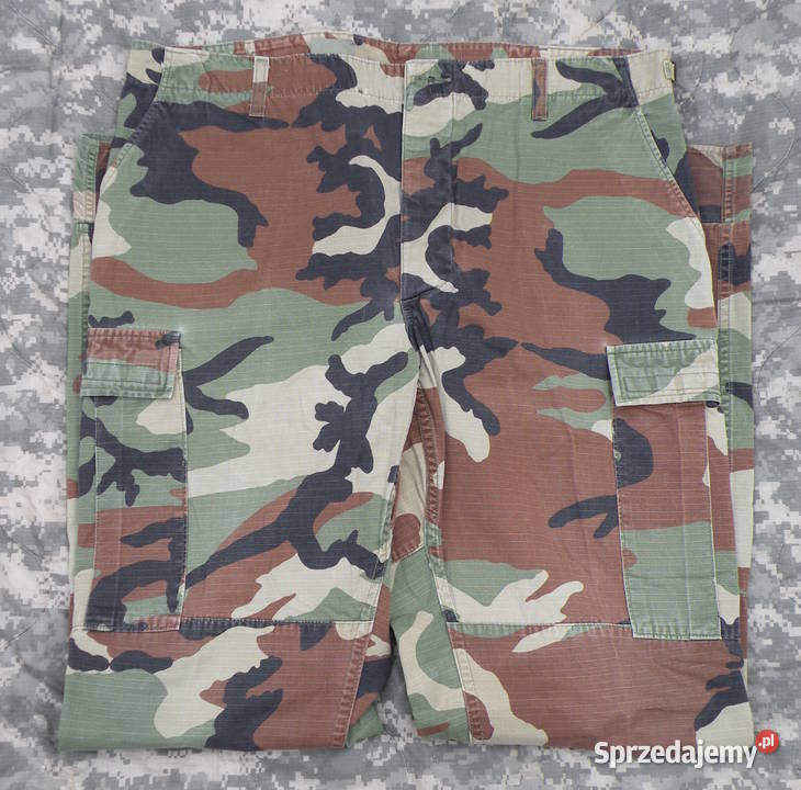 Spodnie BDU woodland large regular ripstop 2 Wrocław