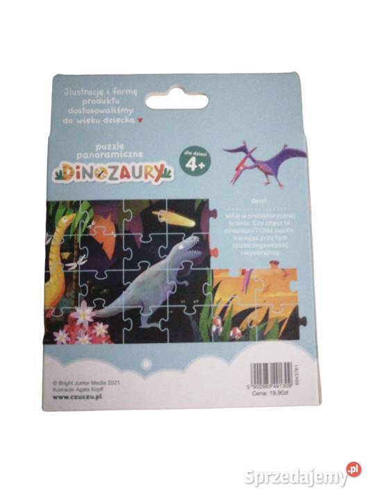 Puzzle Dinozaury Zawiercie sprzedam
