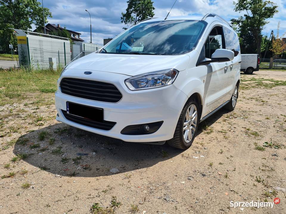 Ford Tourneo Courier benzyna EURO 6 1 właściciel 101KM Olsztyn sprzedam