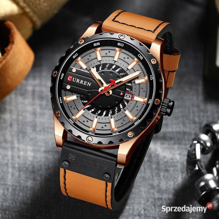 NOWY Zegarek męski CURREN MODEL 8374 Pudełko sprzedam