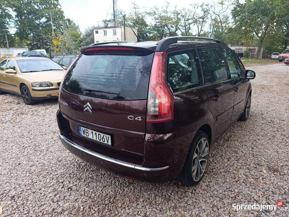 Citroen C4 Grand Picasso 20 HDI 2008 r 136 Warszawa
