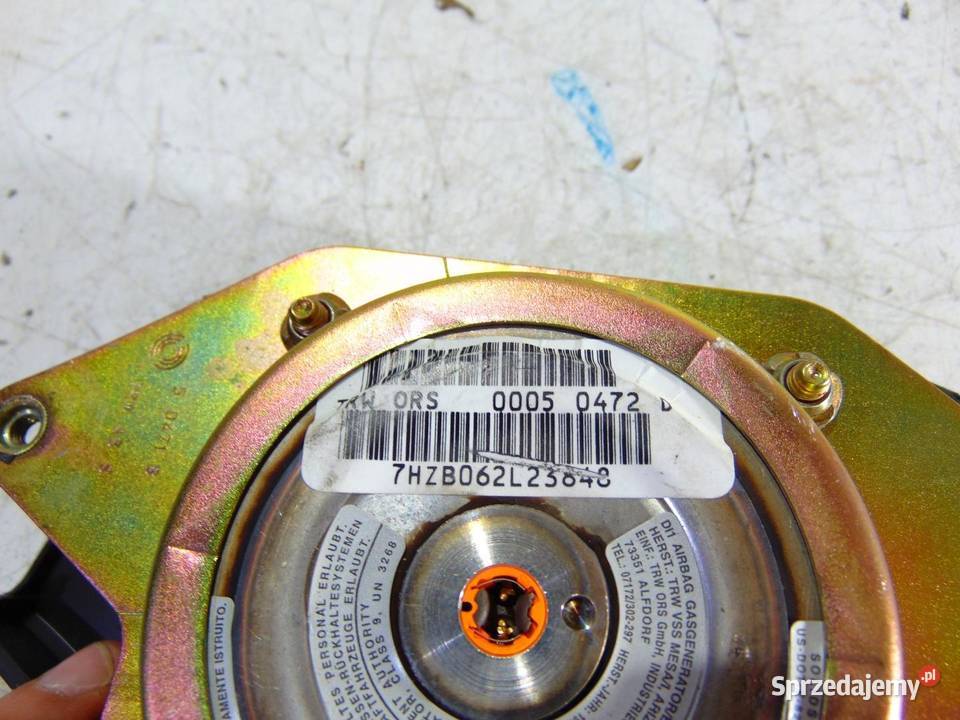 PODUSZKA AIRBAG KIEROWCY FIAT PUNTO I 00050472D wielkopolskie