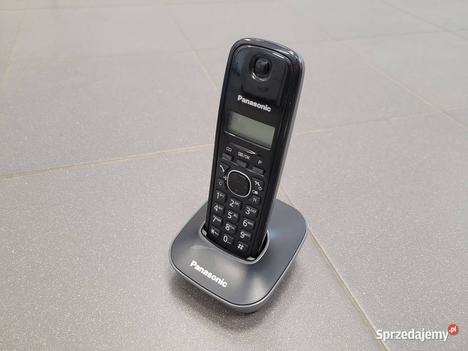 Telefon bezprzewodowy Panasonic KXTG1611 NOWY Telefony bezprzewodowe mazowieckie Stojadła