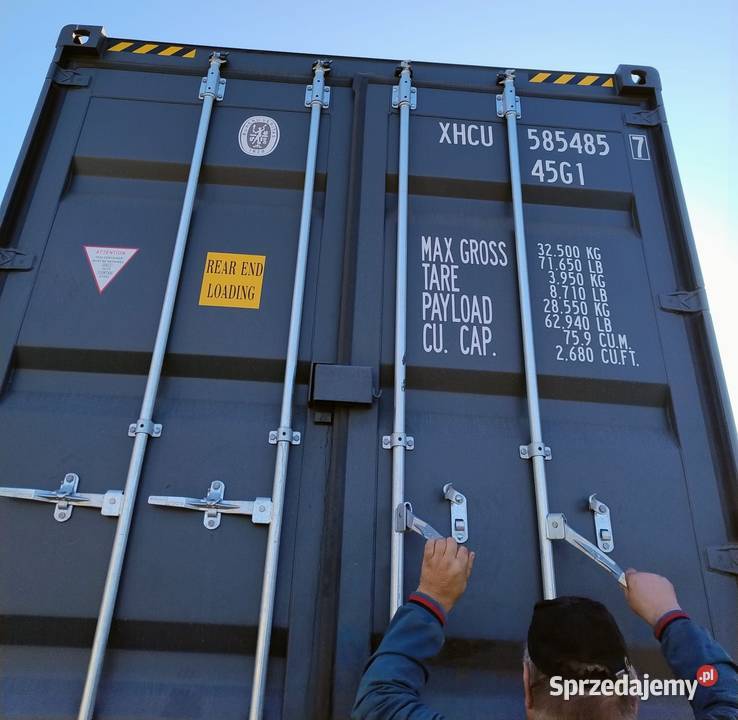 12m 40HC Kontener morski double door Nowy mazowieckie