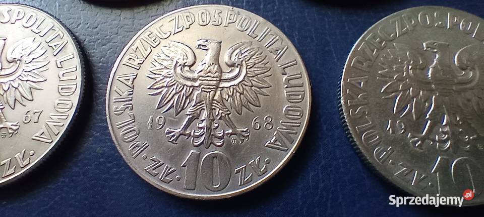 Stare monety 10 złotych Mikołaj Kopernik 5 Numizmatyka Lesko