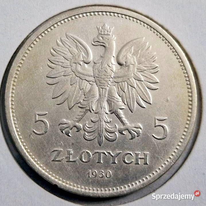 Piękne 2 x 5 Sztandar 1930 śląskie Sosnowiec