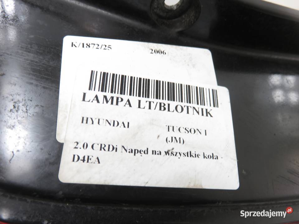 LAMPA LEWA TYLNA HYUNDAI TUCSON I JM 924012E010 Lampy tylne sprzedam