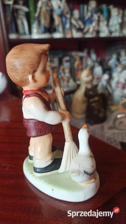 Figurka chłopca z gąską Gdańsk