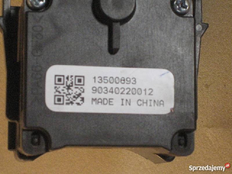 Przełącznik wycieraczek Opel Insignia 13500693 wielkopolskie Kalisz sprzedam