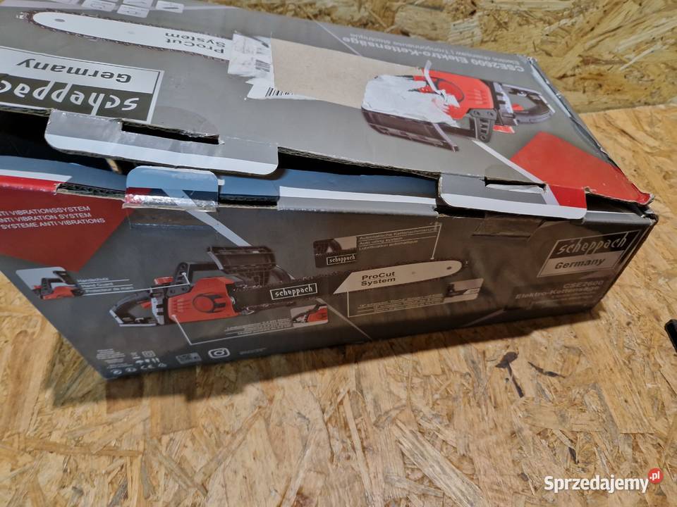 Piła łańcuchowa CSE2600 230 V 2400 W Scheppach