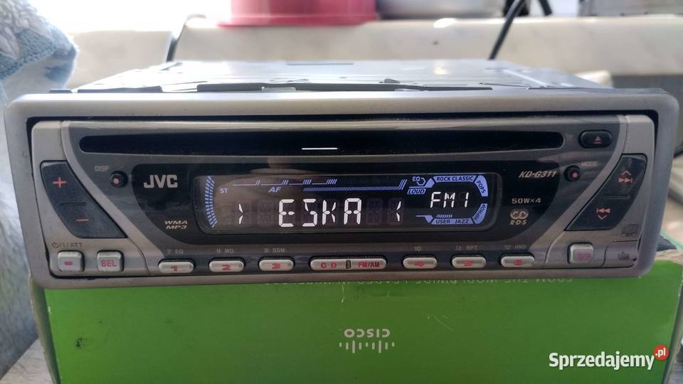 JVC KD G311 MP3 Radio samochodowe RDS Radioodtwarzacze Łódź