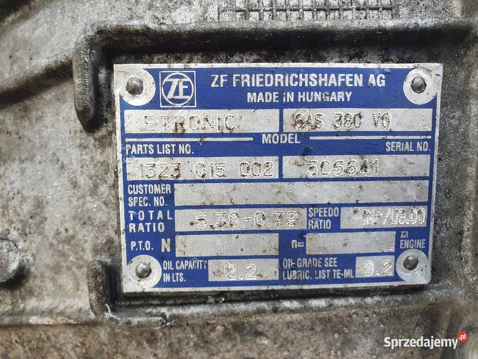 Iveco Daily III 23 HPI SKRZYNIA BIEGÓW etronic osobowe Rudka