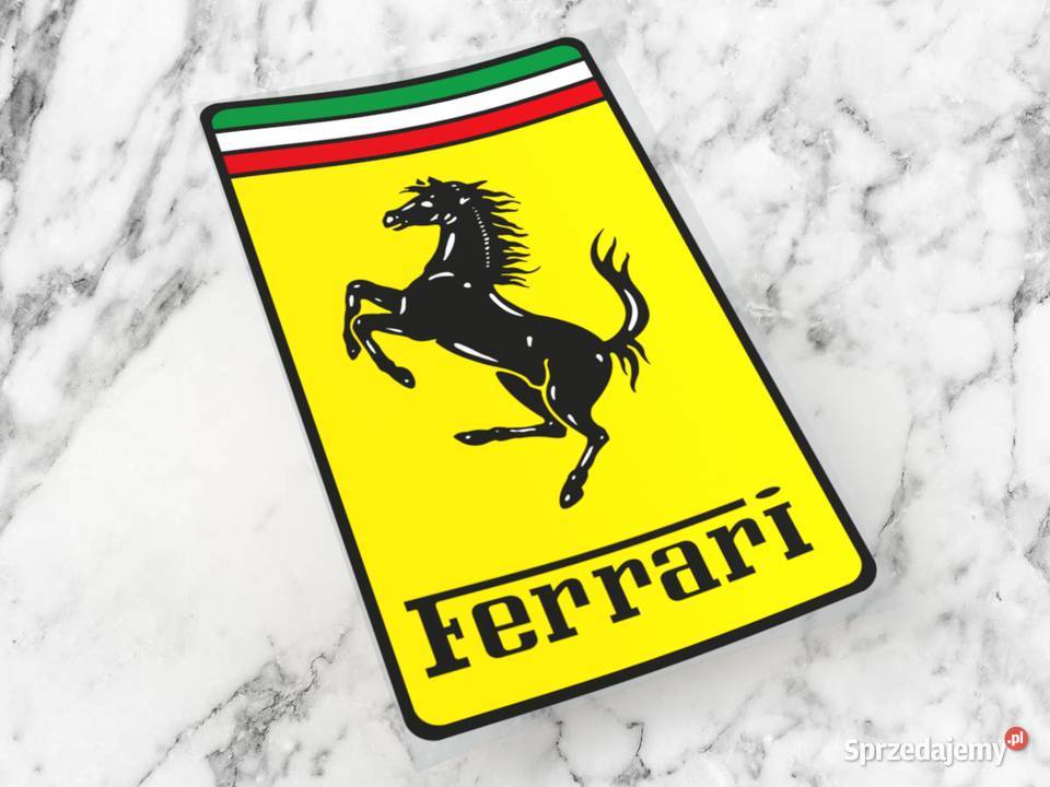 Naklejka FERRARI 4 x 23 f1 scuderia italia Choroszcz sprzedam