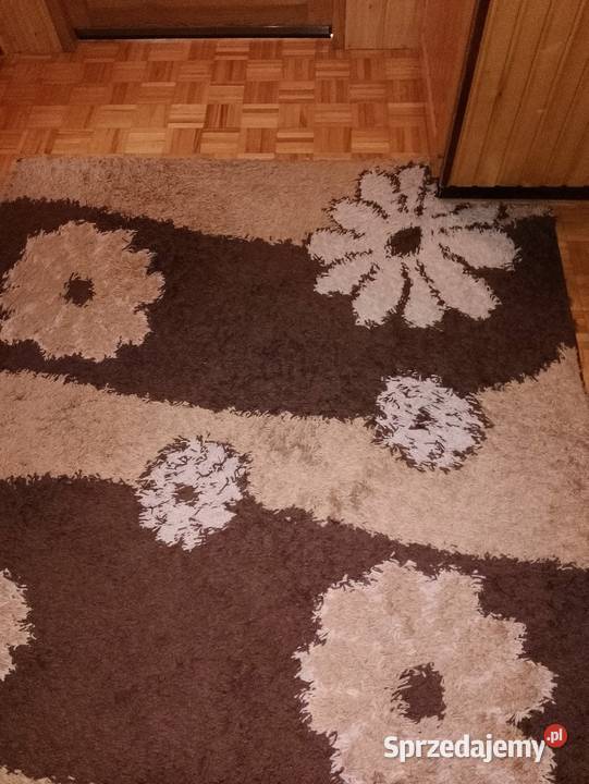 NOWOCZESNY dywan Shaggy brąz beż 160x220 salon 220m Łapy sprzedam