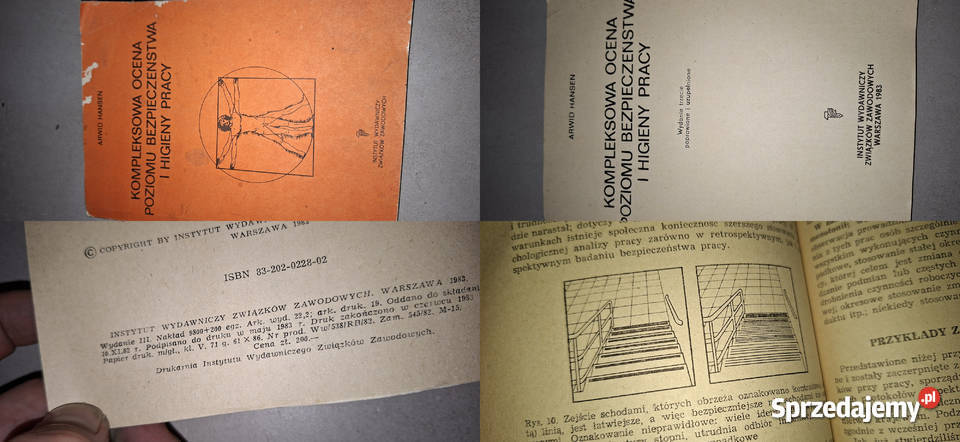 Kompleksowa ocena BHP 1983 Unikatowy Podręcznik Piła