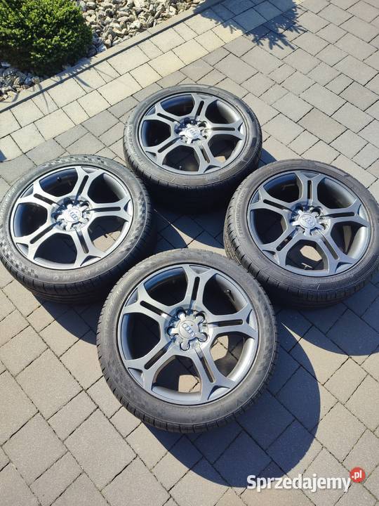 Felgi 17 5x112 plus opony audi a3 a4 a6 golf Gorlice