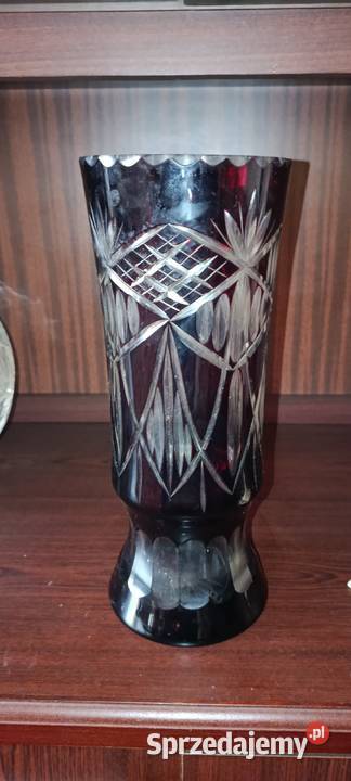Wazon kryształowy wys 38 fi 15 Wrocław