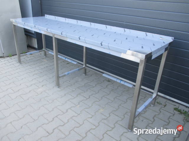 NOWY Duży Stół Gastronomiczny Stal Nierdzewna Biznes i Przemysł Ostrów Wielkopolski sprzedam