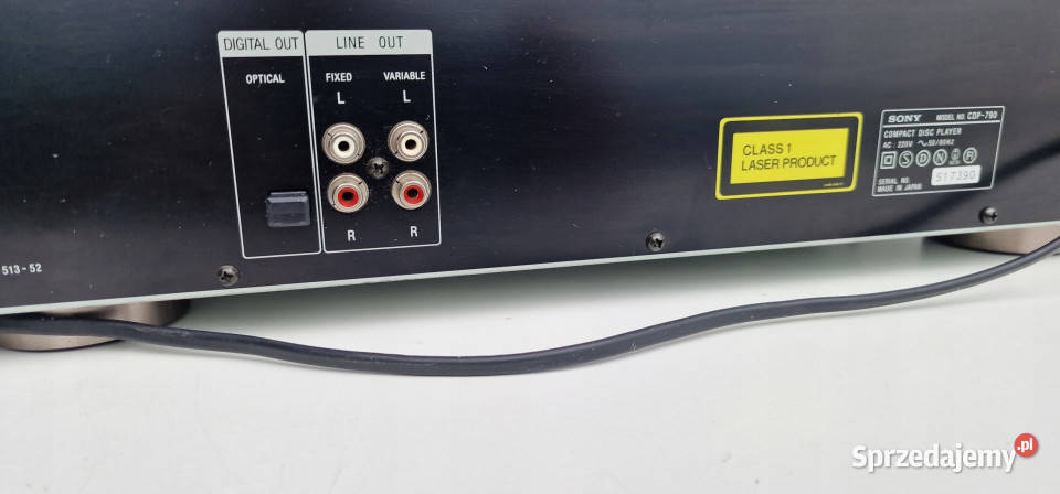 SONY odtwarzacz CD player CDP 790 CDP790 Odtwarzacze CD i MD Międzychód