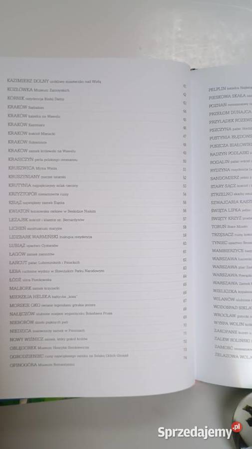 100 najpiękniejszych miejsc w Polsce Wyd Warszawa sprzedam