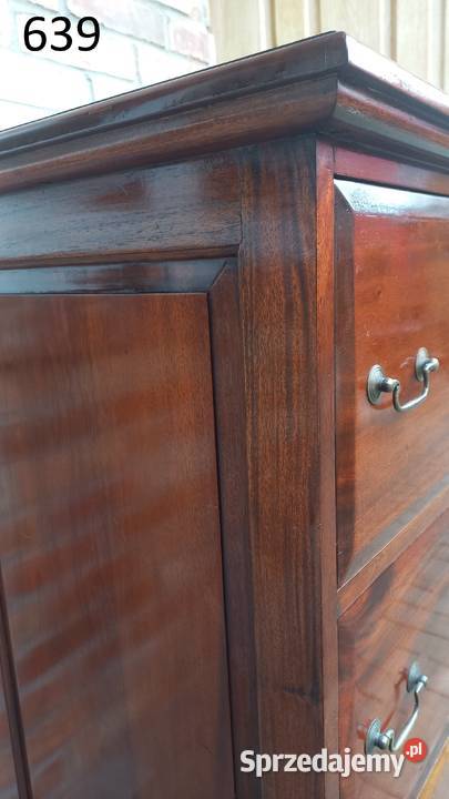 Komoda stylowa z szufladami wąska Szafka Do Gawroniec