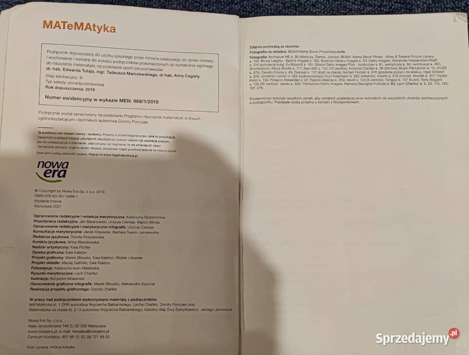 Matematyka 1 podręcznik zakres podstawowy i Rok wydania 2019 Krzepice