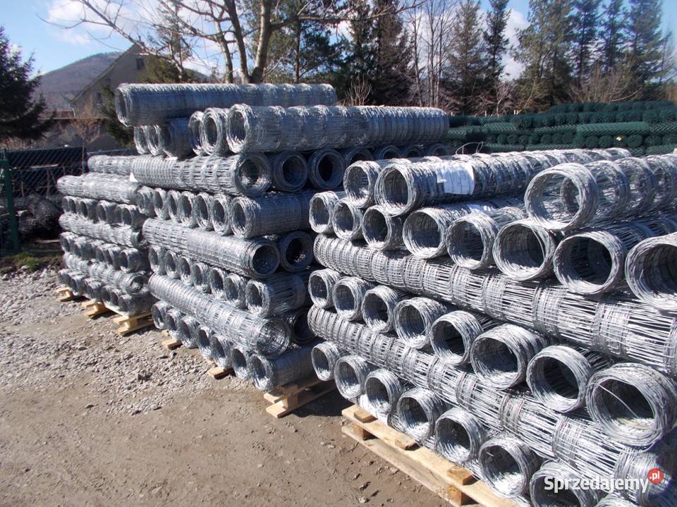 Siatka ogrodzeniowa ocynkowana 25mm oczko 60X60 sprzedam